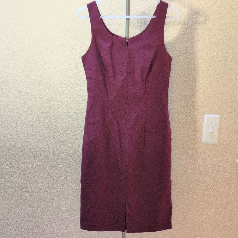 Express Red Sleeveless Sheath Mini Dress